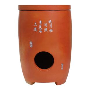 童文常裕兴号工夫茶炭炉红泥小火炉茶道空间摆件全手工烧水煮茶炉