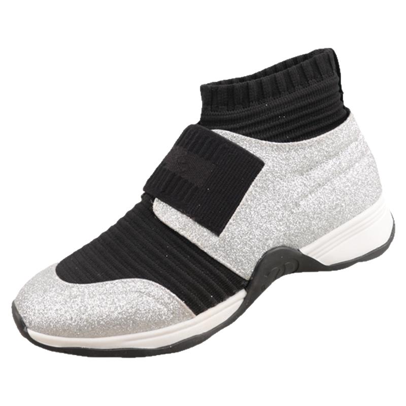 闪粉摇摇底时轻便单鞋舒适休闲鞋