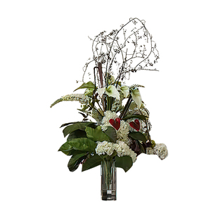 妖及花艺定制 样板间酒店会所售楼处 手工装饰花艺 架构花艺设计