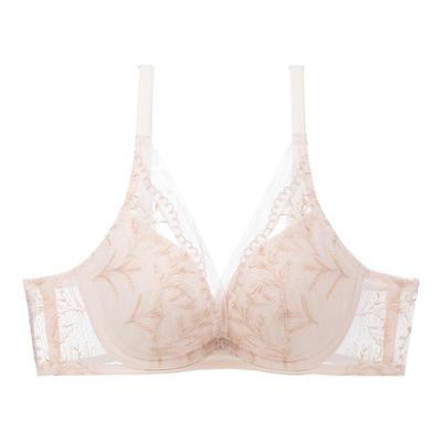 Triumph/黛安芬水盈仙子内衣女舒适聚拢蕾丝软钢圈文胸16-9049