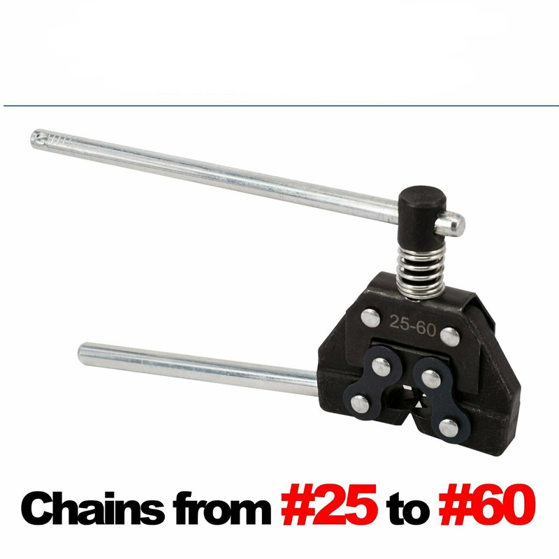 外贸热销摩托车拆链器拉紧器套装工具链器紧25-100链条链条拆装