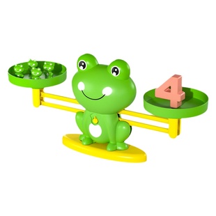 青蛙天平秤儿童小玩具益智类数学逻辑思维训练游戏天平称数字启蒙