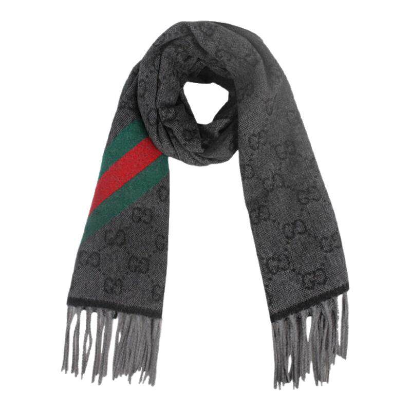GUCCI/古驰 女士优雅气质百搭围巾羊毛赠信封礼袋