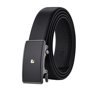 皮尔卡丹男士皮带尊贵自动扣腰带头层牛皮裤带礼盒商务正品潮休闲