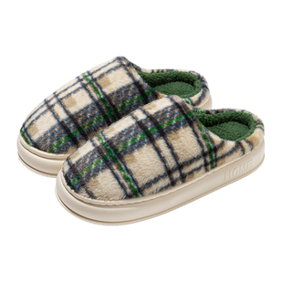 棉拖鞋女秋冬季厚软底家居家用室内防滑踩屎感情侣毛绒绒月子鞋男