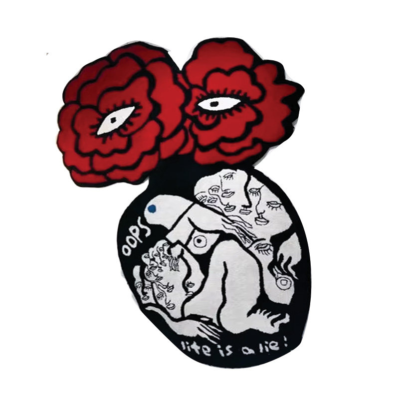 紫菡家用装饰地毯挂毯穿衣镜地毯