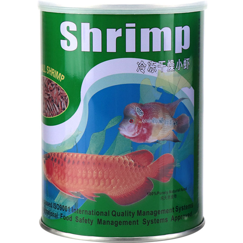 洁隆冷冻干燥丰年虾面包赤红虫黄粉虫蚯蚓吉隆鱼食粮饲料单罐促销