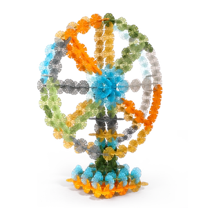 儿童雪花片玩具益智百变拼插积木大号男女孩蒙氏幼儿园3-6岁拼图