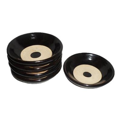 陶瓷黑色仿古水浒传烧烤摊土碗