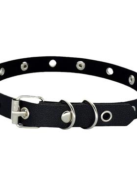 pu皮情侣个性独特项圈手链项链