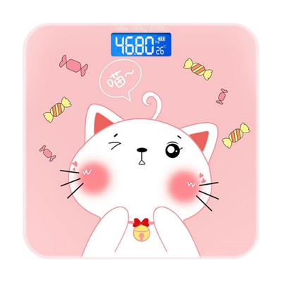 体重秤家用精准高精度小型人体电子称电子秤体重称可爱健康秤体重