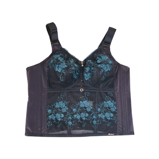 长文胸收腹收胃大胸显小薄款全罩杯收副乳防下垂美体内衣少女胸女