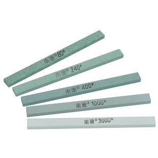 南珊油石条12*6*150mm小油石条扁方碳化硅磨刀石精磨油石砂条磨石