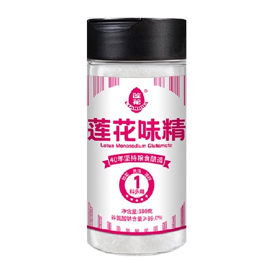 莲花家用装商用味精180g×1瓶