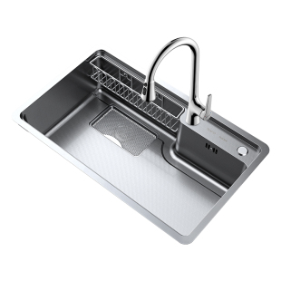 日丰金刚洗菜盆大单槽304不锈钢洗碗池加厚手工水槽水斗厨房家用