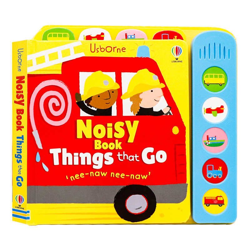 Usborne出品交通工具发声书