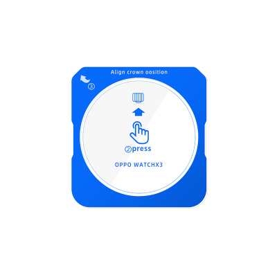 适用OPPOWatchX3/X2钢化膜