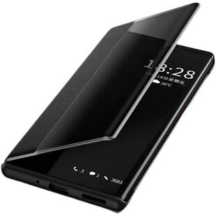 适用于华为mate30pro手机壳mate30手机套翻盖式全包防摔新款魅特mt30网红m30真皮epor素视窗皮套男款外壳