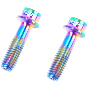 RISK M5x18mm山地自行车钛合金刹把螺丝 刹车手执座管夹中空固定