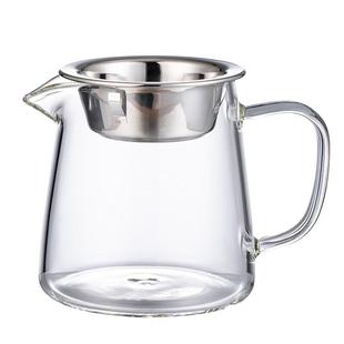 耐热高硼硅玻璃公道杯过滤网茶具茶漏过滤分茶器加厚茶水分离公杯