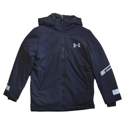 安德玛男童冬季中长款羽绒服