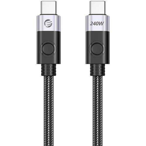 奥睿科USB4全功能typec数据线双头雷电4/3pd100w240快充40Gbps视频线手机适用苹果iPhone16macbook笔记本电脑