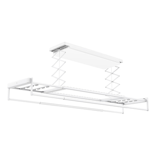 小米官旗米家智能晾衣机2Pro电动晾衣架隐形升降折叠3D曲面穹顶灯