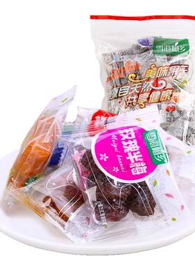 雪海梅乡果干5口味500g蜜饯组合