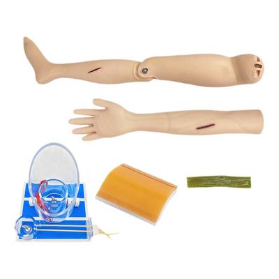 外科技能切开缝合练习肠管手臂腿上下肢训练模块打结训练模型