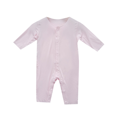 莫代尔婴儿连体衣夏季薄款空调服