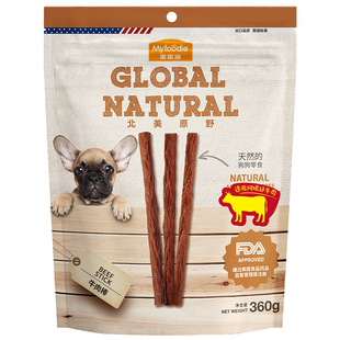 麦富迪狗狗零食磨牙棒牛肉棒条粒洁齿训犬奖励宠物泰迪金毛成幼犬