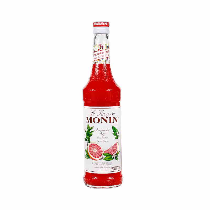 压头monin莫林糖浆果味西柚调酒