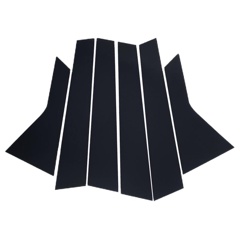 丰田汉兰达威兰达七八代凯美瑞陆巡改装专用车窗饰条PC镜面中柱贴