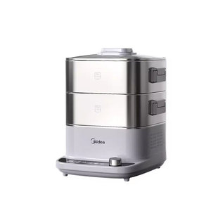 美的蒸魔方S电蒸锅家用2026新款不锈钢蒸笼蒸箱多功能蒸煮一体锅