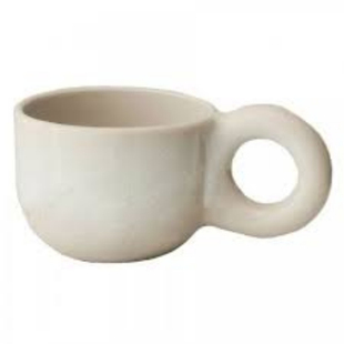 丹麦Louise Roe牛奶杯带把手工陶瓷咖啡杯子茶杯手柄北欧礼物正品