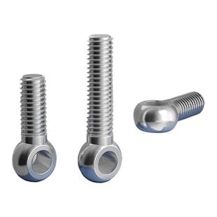 304不锈钢活节螺栓活接鱼眼螺钉吊环O型圈带孔螺丝M5M6-M10M12M20