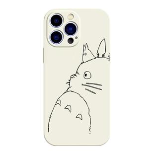龙猫iPhone17手机壳14液态硅胶13适用12苹果16套pro软max全包mate80华为Pura80简约nova15好看500荣耀600艺术