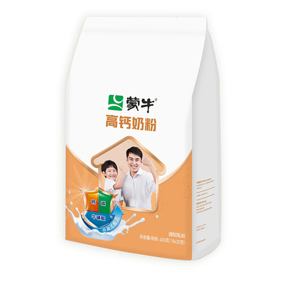 蒙牛400g青少年学生冲饮高钙奶粉