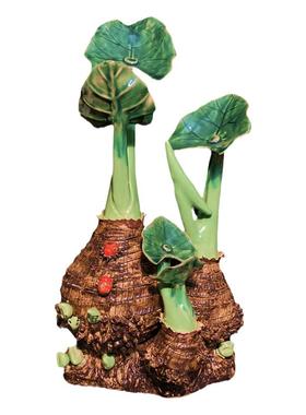 陶瓷芋头家居客厅电视柜植物摆件