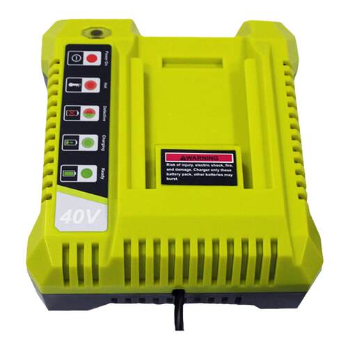 适用Ryobi/良明电动工具36V~40V锂电池利优比40V快速充电器 OP401