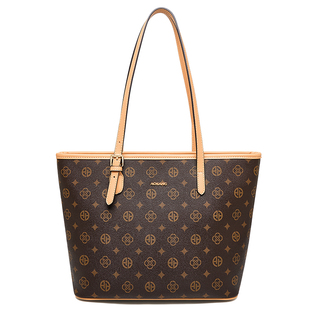 奥康托特包2026新款包包高级大容量单肩包女包通勤手提包老花大包