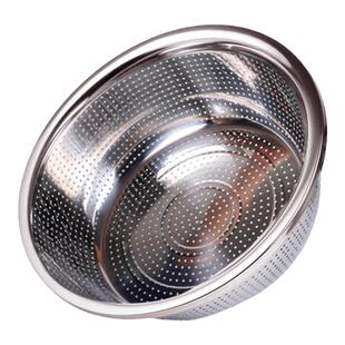加厚款不锈钢盆洗菜盆沥水篮家用厨房漏盆滤水洗水果盆商用大盆