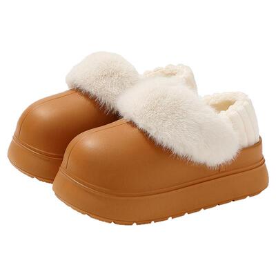 棉拖鞋女款2025新款保暖防滑防水