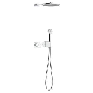 AXENT恩仕圆系列暗装300圆形大顶喷恒温淋浴花洒套装