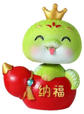 本命年礼物小摆件装饰公仔桌面