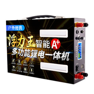 60V锂电池一体机大功率逆变220V户外大容量新能源升压蓄电瓶套装