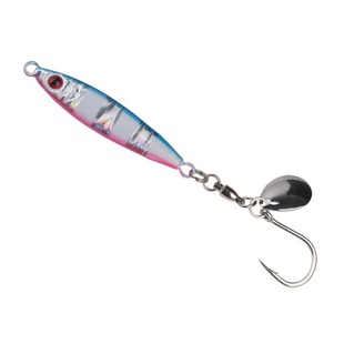 远投小胖子铁板路亚饵夜光海钓旋转亮片鲅鱼刀鱼带鱼通杀鱼饵假饵