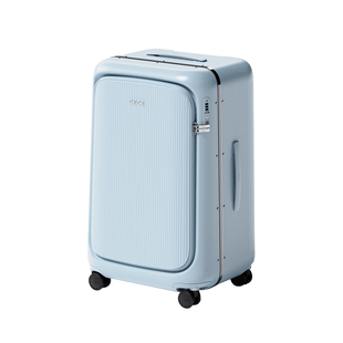 【新品】CECE大容量深仓侧开铝框行李箱轻便结实耐用旅行拉杆皮箱