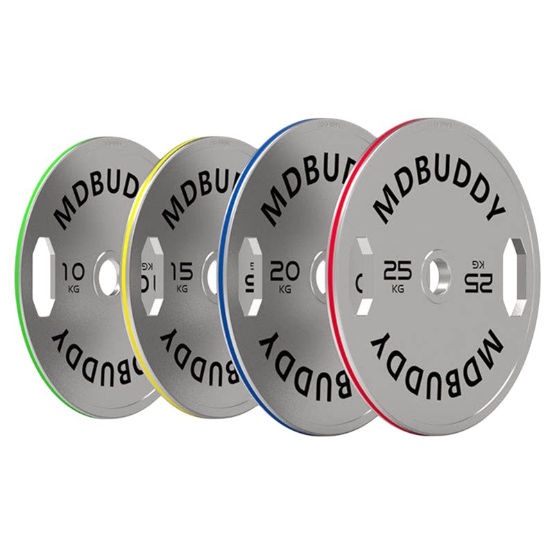 MDBuddy摩登手抓孔电镀杠铃片