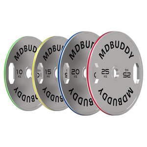MDBuddy摩登手抓孔电镀杠铃片
